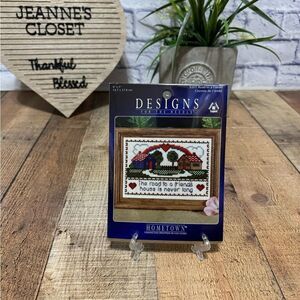 Road To A Friend, Designs For The Needle, No 7705, Counted Cross Stitch Kit